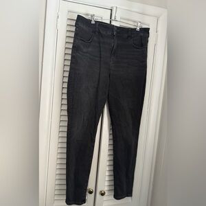 American Eagle Black Stretch High Waisted Skinny Jeans